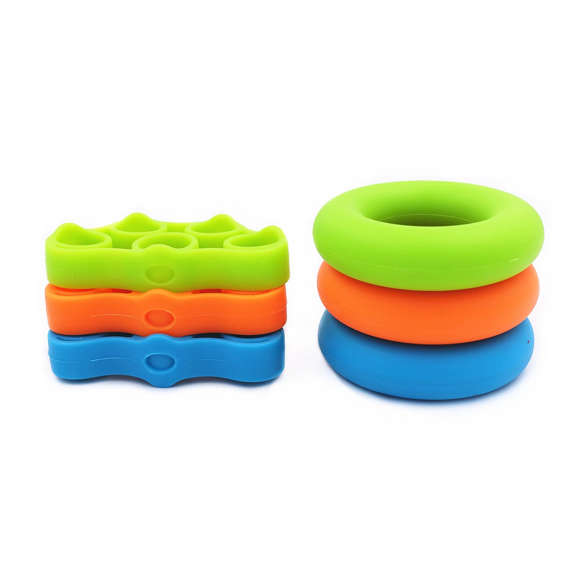 Resistance Bands Hand Grip Set Strengthener Exerciser Kit with Carrying Bag(No Logo) Finger Stretcher Speed up Rehabilitation