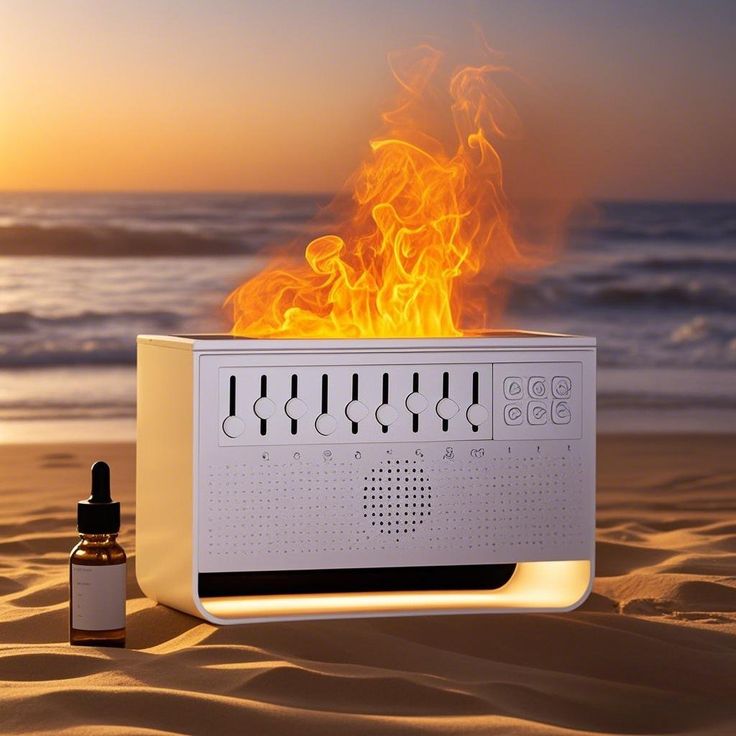 White Noise Humidifier & Aroma Oil Diffuser